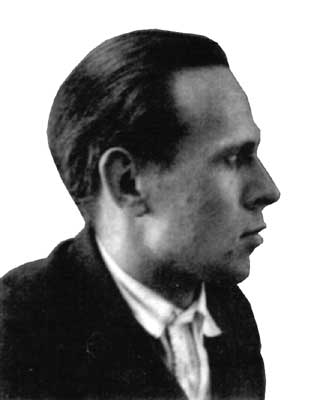 [Daniil Charms, Foto aus dem Ermittlungsverfahren von 1931]