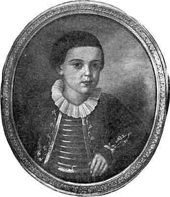 [Michail Lermontov als Kind]