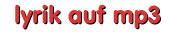 [lyrik auf mp3]